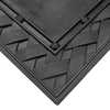 Msi Black Weave 24 in. X 36 in. Rubber Mat Tray ZOR-RM-0003